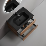 Тумба подвесная Sancos Marmi 2.0 690х445х520 с двумя ящиками оснащенными доводчиками скрытого монтажа, дуб чарльстон, арт.MR2.070ECH