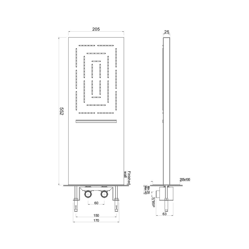 Верхний душ Jaquar OHS-CHR-1649