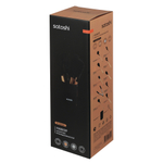 Набор кухонных принадлежностей 12 предметов, антипригарный силикон, черный SATOSHI Аллон