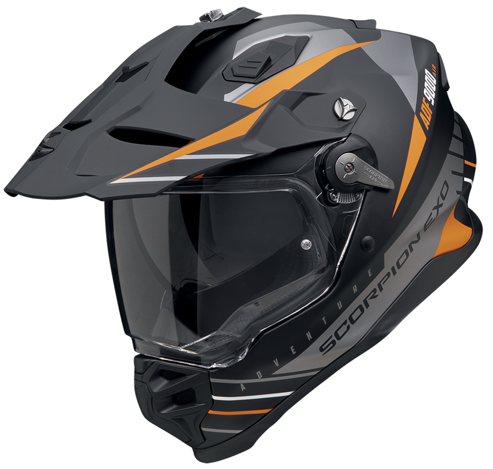 ADF-9000 Air Feat / Матовый / Черно-оранжевый