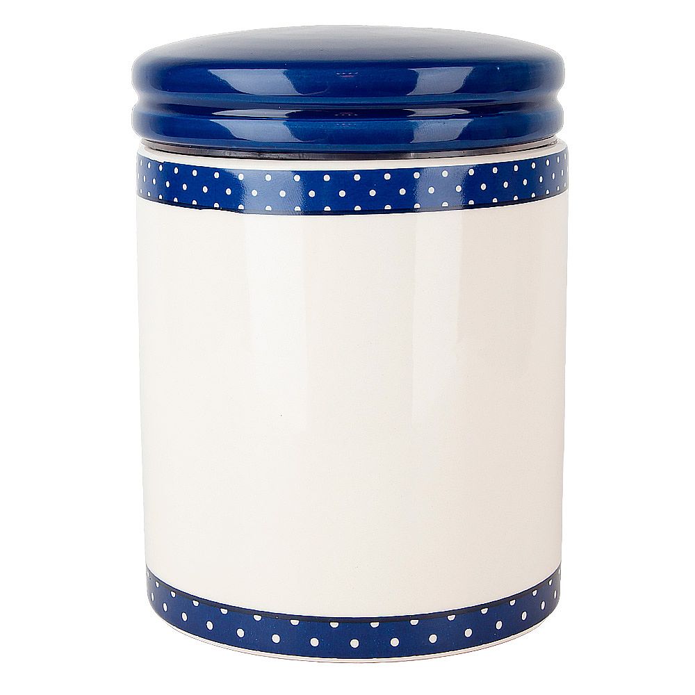 Банка для сыпучих продуктов " " 10х10х13,5см v=630мл (подарочная упаковка)