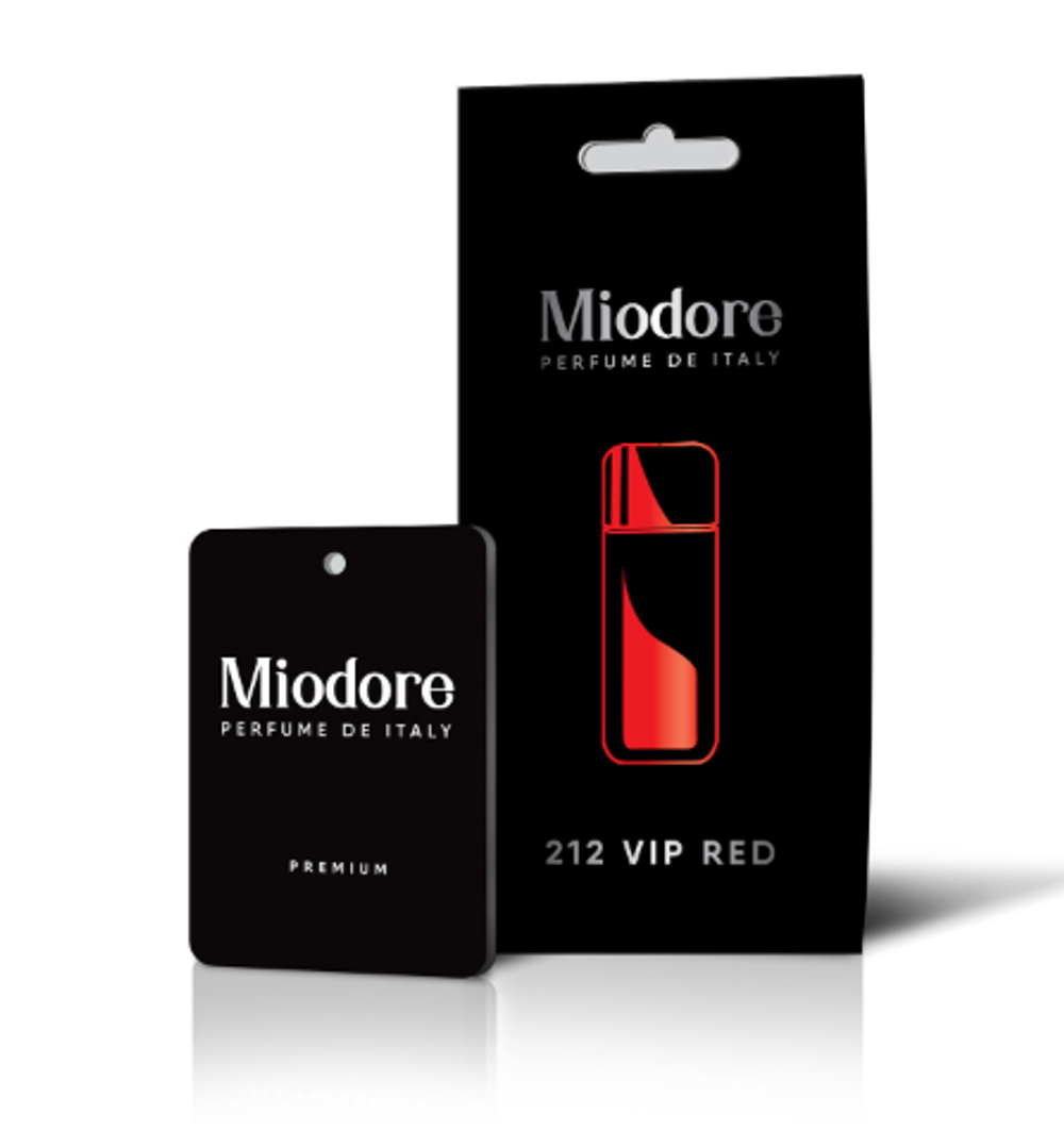 Ароматизатор сухой MIODORE №14  212 VIP RED (по мот  212 VIP Red (Carolina Herrera))