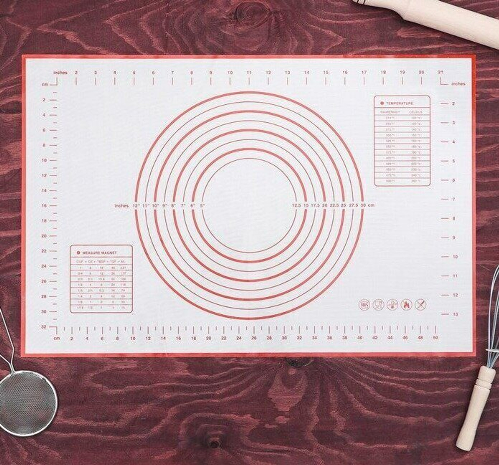 Коврик армированный 4060 см, цвет МИКС