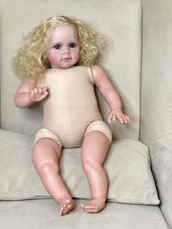 Кукла Реборн мягконабивная 60см в пакете (FA-419)