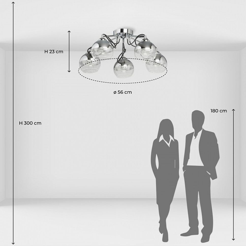 Потолочная люстра De City Вита 220013705