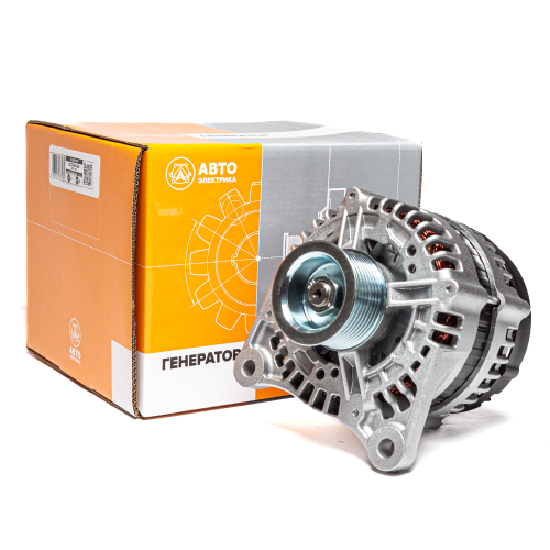 5272666 AE Генератор, ГАЗ, дв. CUMMINS, 14 В, 120 А, поликлиновый, контакты-болты (ан. 5318121) Авто