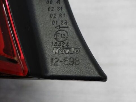 стоп левый Toyota Corolla Axio NRE161 12-598 крепление+