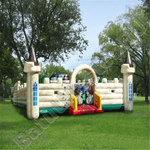 Коммерческий надувной батут "Три мушкетера"