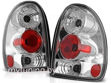 Задние фонари chrome для Chrysler Voyager III