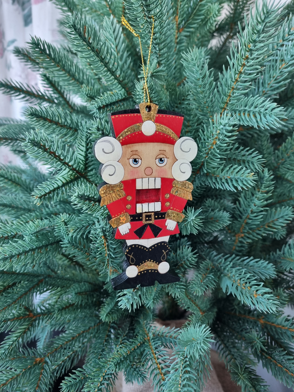 Щелкунчик деревянный игрушка на ёлку