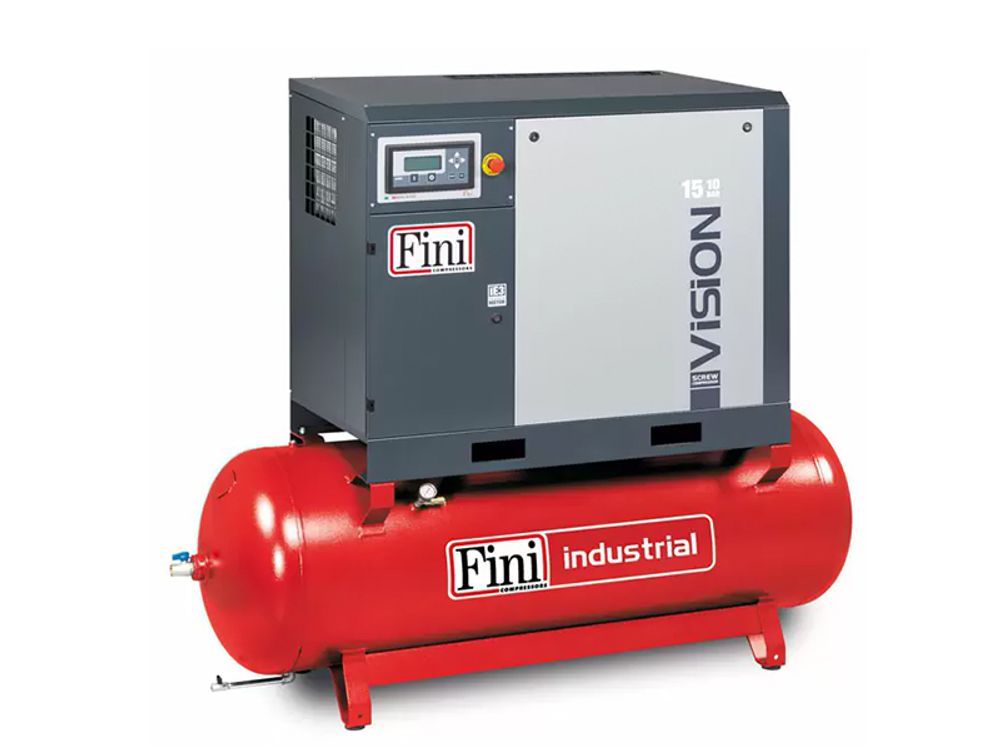 Винтовой компрессор на ресивере с осушителем FINI VISION 1513-500F-ES