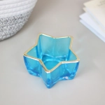 Подсвечник «Звездная ночь» 10*5,5 см, Голубой