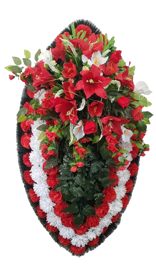 Венок на похороны «Элитный №65» (110 см)