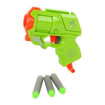 Пистолет с мягк.пулями, коробка YL-276