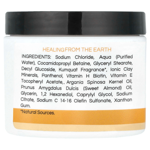 Zion Health, Скраб для кожи головы и волос с биотином, кумкват, 113 г (4 унции)