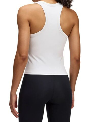 Женский топ теннисный Under Armour Motion High Neck Tank - белый
