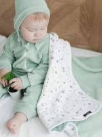 Велюровый комбинезон Mjölk Magic Mint, на манжетах