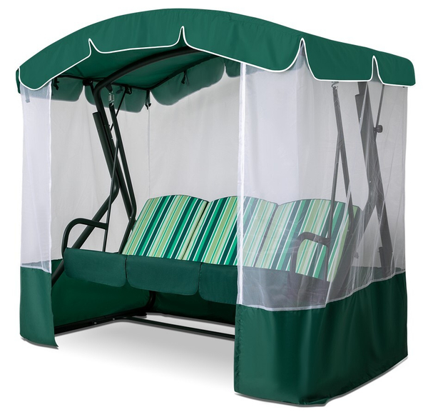 Садовые Качели Оазис Премиум зеленый