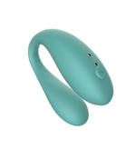 Вибромассажер для пар TWIN с управлением через приложение бирюзовый