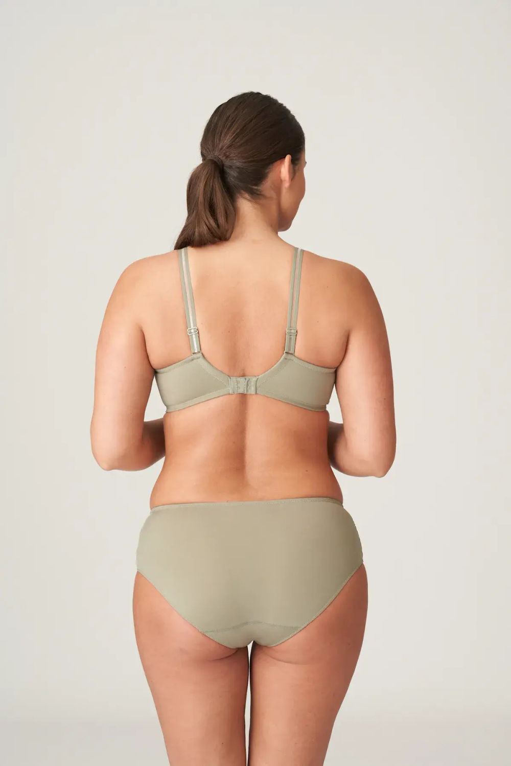 PRIMADONNA TWIST East End Трусики с высокой талией, хаки