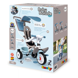 Трехколесный детский велосипед Baby Balade Plus 3в1 Синий 741400