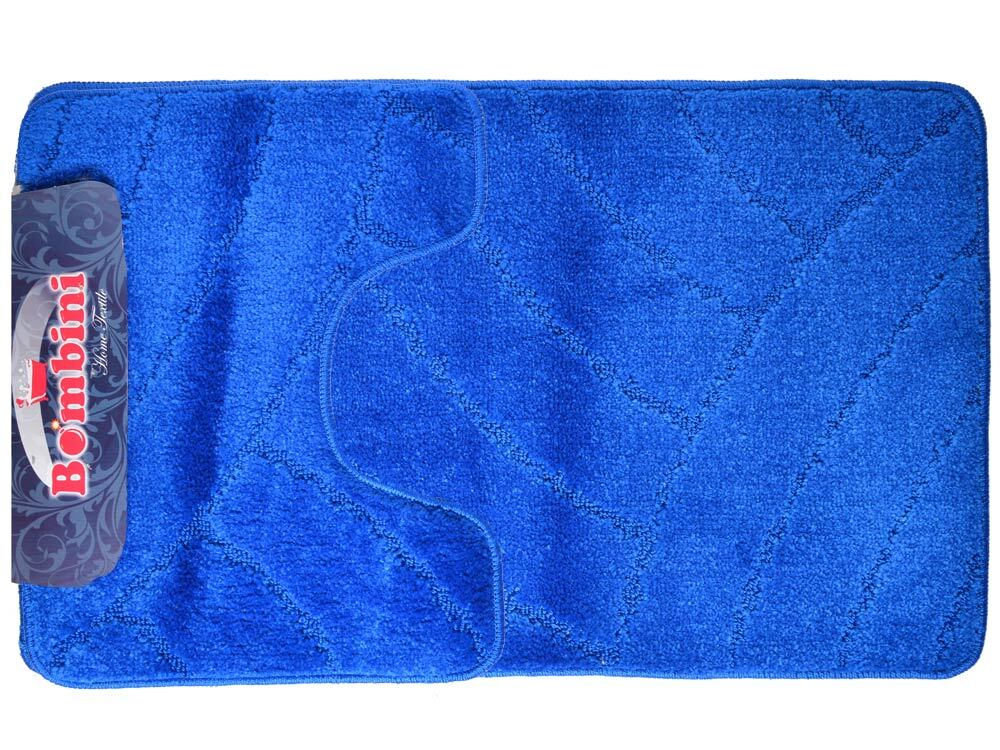 Коврик BOMBINI Classic One Color 50*80см 2шт (синий) 201825