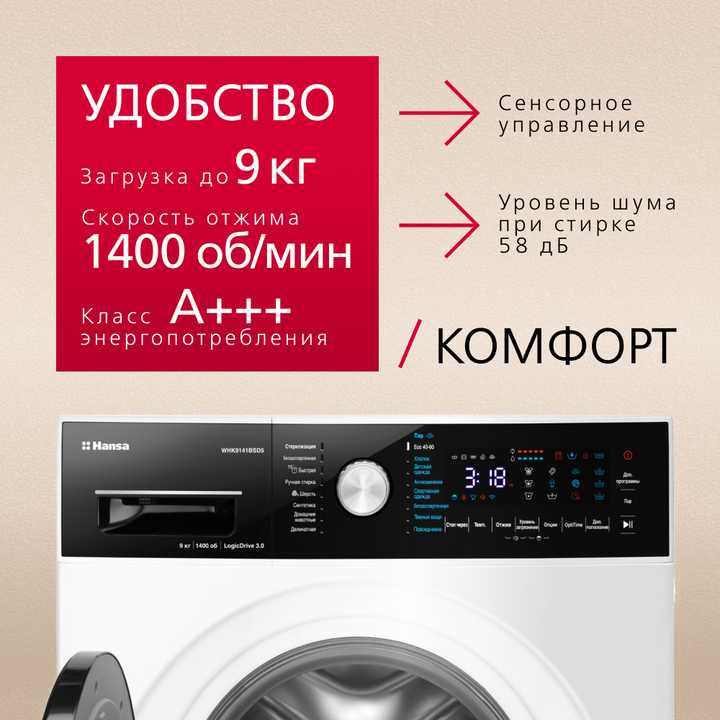 Стиральная машина Hansa ProWash WHK9141BSD5