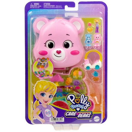 Polly Pocket X Care Bears - Компактный набор Care Bears + аксессуары JCC14