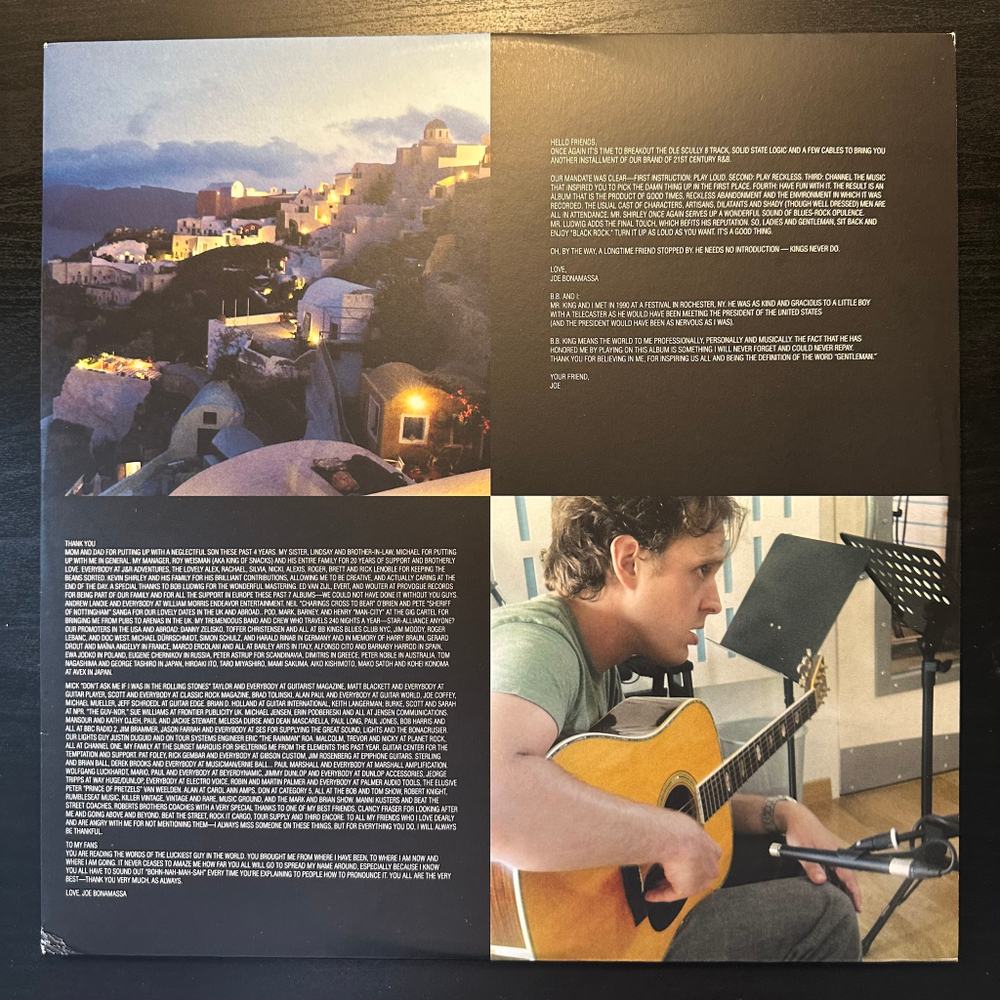 Joe Bonamassa - Black Rock (Европа 2021г.)