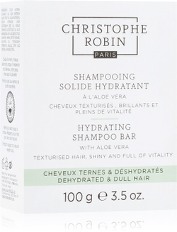 Christophe Robin Hydrating Shampoo Bar with Aloe Vera - шампунь для сухих и чувствительных волос /   100  g  / GTIN 5056379590623