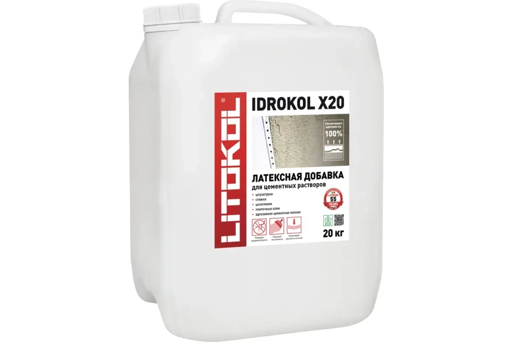 Латексная добавка LITOKOL IDROKol X20-м