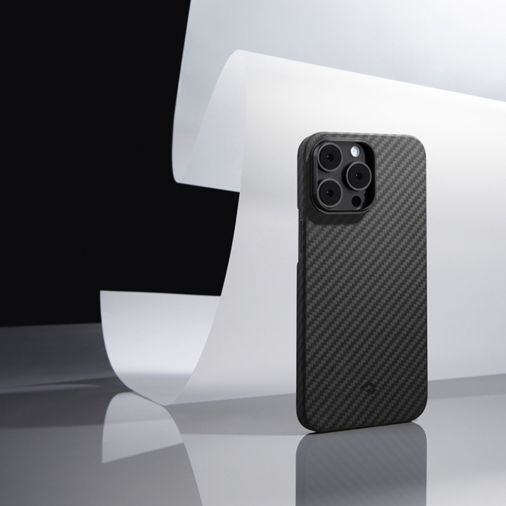 Чехол для IPhone 14 Pro (KI1401P) Pitaka MagEZ Case 3 черно-серый