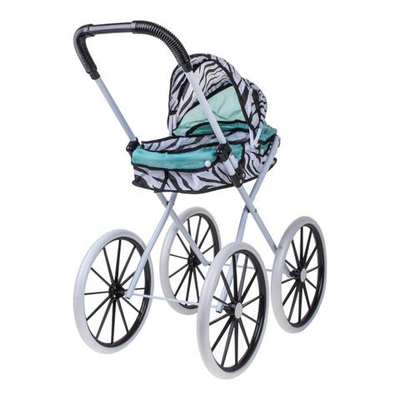 Коляска для куклы лежачая, пакет LM918-9