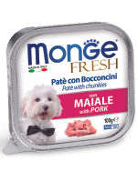 Влажный корм Monge Dog Fresh для собак, со свининой 100 г