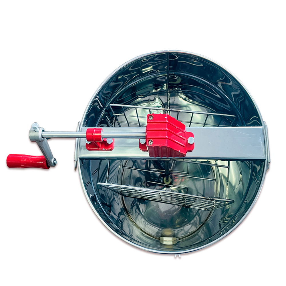 Медогонка 2 рамочная, кассеты неповоротные (полн. нержавейка) "Гомель"