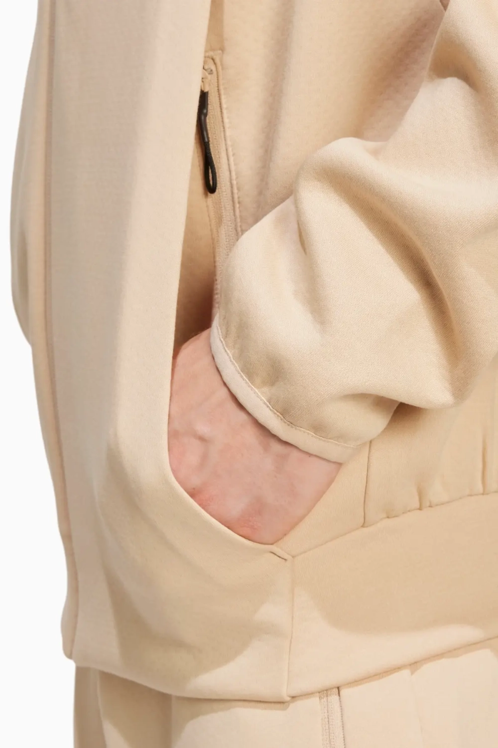 Кофта adidas Z.N.E. Full-Zip - бежевый