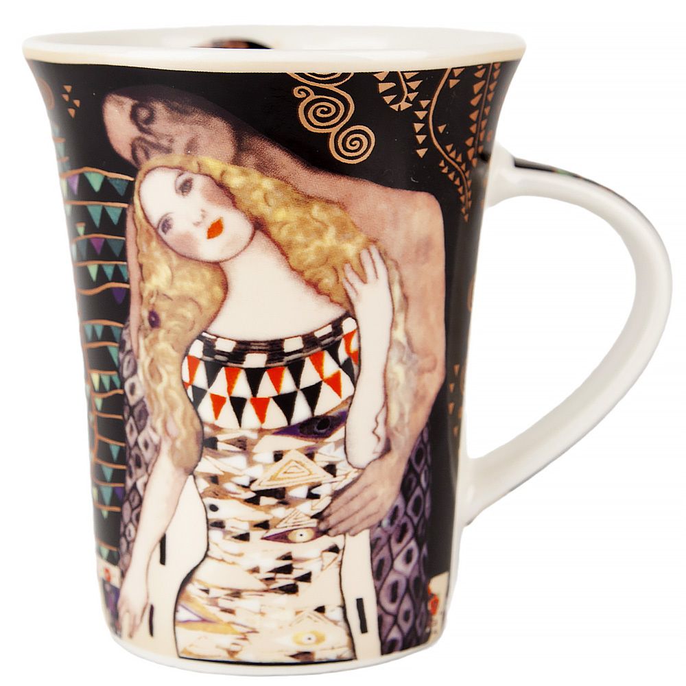 Кружка фарфоровая "Klimt" v= 320 мл (подарочная упаковка)