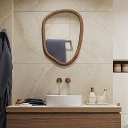 Стакан для зубных щеток Mosaic, светло-бежевый