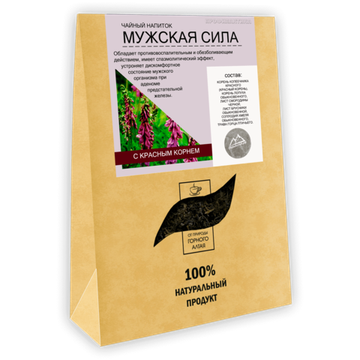 Tea drink "Man's Power" with red root 100 gr