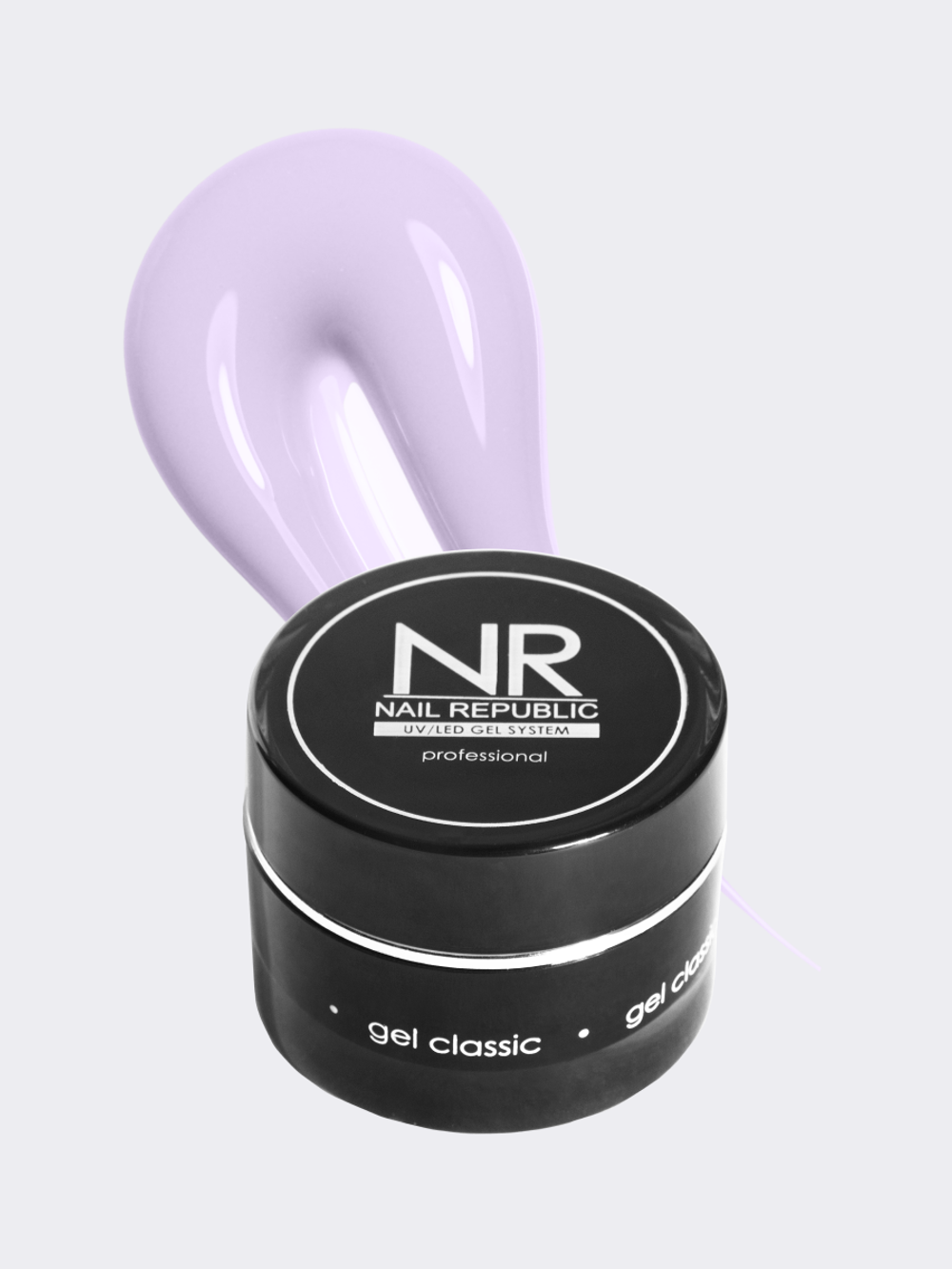 NR Gel Marshmallow - Гель для моделирования №303 молочный с сиреневым подтоном, 15 гр