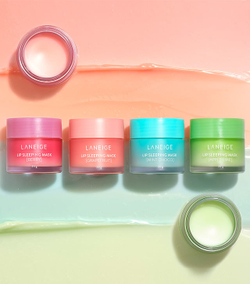 Laneige lip sleeping mask gift set travel exclusive - Набор ночных масок для губ