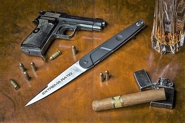 Складной нож Extrema Ratio BD4R SAT - "BD4R" c клинком из стали Böhler N690, рукоять Anticorodal®