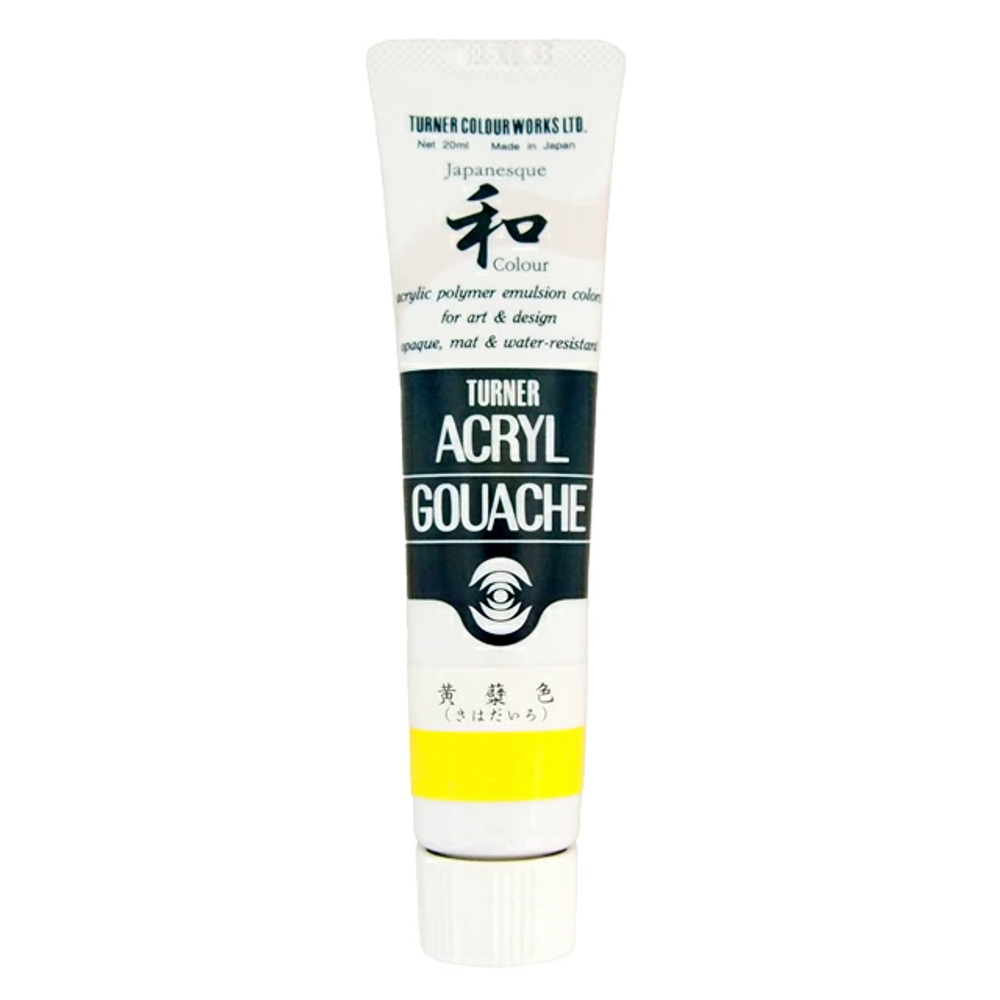 Акриловая гуашь Turner 20 мл. Japanesque Pale Yellow