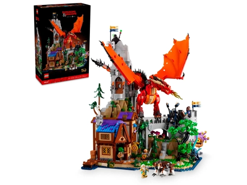 Конструктор LEGO Ideas 21348 Dungeons & Dragons: История красного дракона