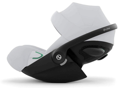 Коляска Cybex Priam IV Matt Black complete и автокресло Cloud G i-Size Fog Grey 3 в 1 Off White