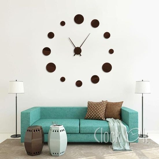 Настенные 3D часы Притягательность