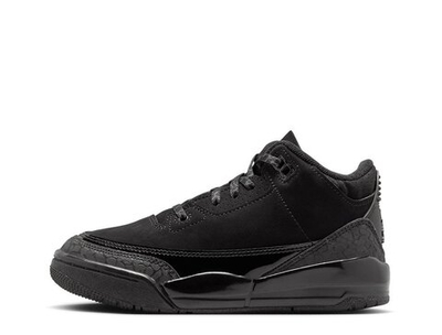 Баскетбольные кроссовки Jordan 3 Retro "Black Cat" Shoes (PS) Black