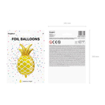 Фольгированный шар-фигура «Золотой ананас», 64 см