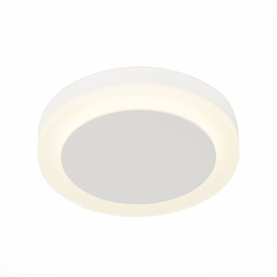 ST104.542.06 Светильник встраиваемый Белый LED 1*6W 4000K 468Lm Ra>80 120° IP20 D110xH20 170-240V Встраиваемые светильники