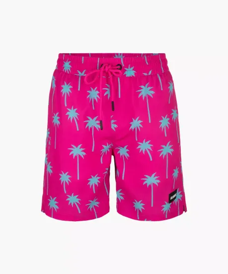 Пляжные шорты мужские Atlantic KMB-205, розовые